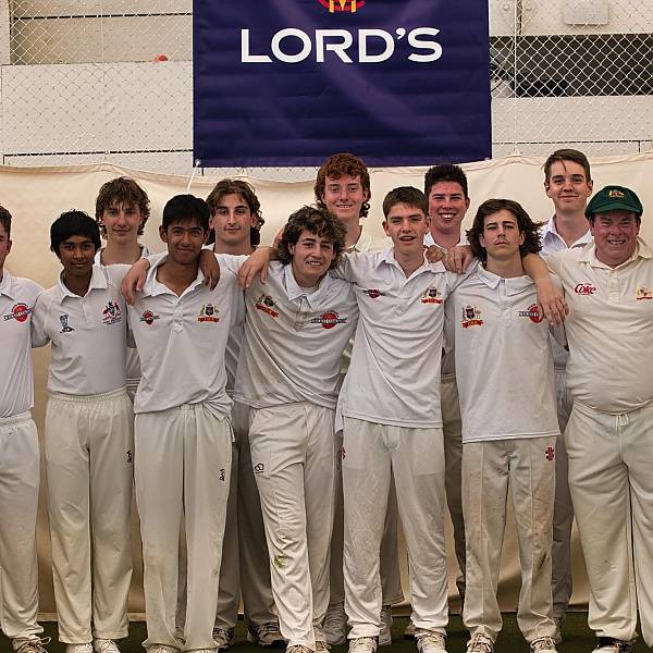 The Emerging Players team at Lords in 2023
